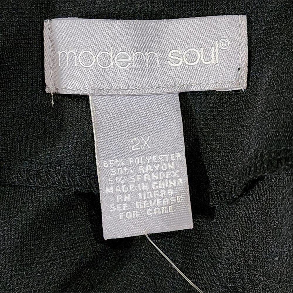 Modern‎ Soul black super cozy cardigan plus size 2X new!!! - Picture 5 of 6